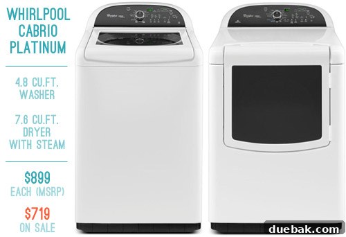 Your Essential Guide to Top Load Washer and Dryer Selection 7 Initial Whirlpool washer and dryer model considered