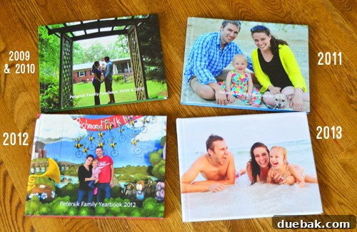 The Family Year in Pictures: How to Build Your Album 4 Four Years of Family Photo Yearbooks