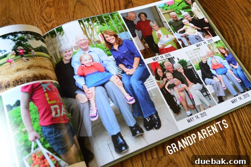 The Family Year in Pictures: How to Build Your Album 9 Sample Page of 2013 Family Yearbook Photobook with MyPublisher