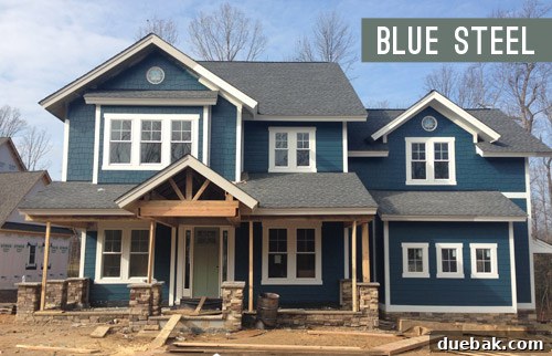 Blue Steel front door color rendering