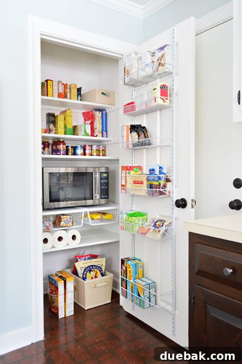 Newly added bottom shelf for paper towels and napkins