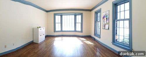 Office before trim painting
