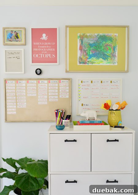 Paint Your Room Like A Professional 5 Painted Office Wall Color Pale Pistachio With Framed Art And Colorful Magnet Boards