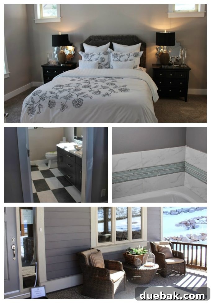 Jameson Model Exterior and Architectural Details - Modern design with natural elements