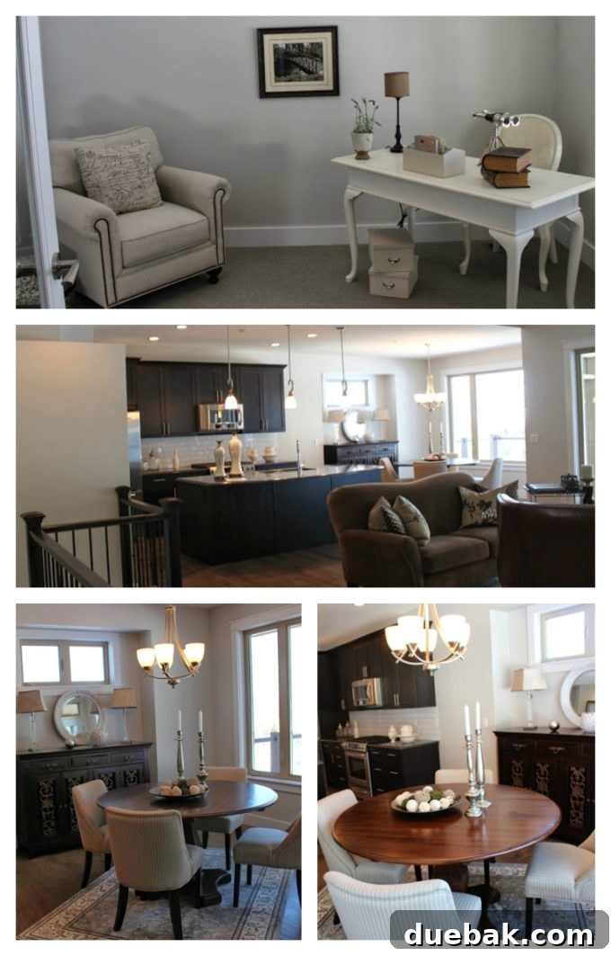 Hardin Model Floor Plan - Layout showcasing 4 beds + den and 3 baths