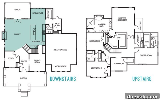 Homearama Showhouse First Floor Plan