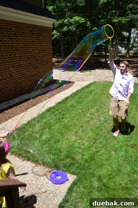 The Ultimate Pink and Gold Kids Celebration 15 Giant bubble maker