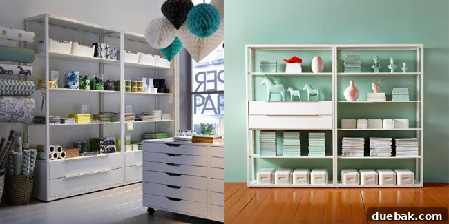 Elevating Our Home Office with Fjalkinge Bookshelves 6 IKEA Fjälkinge shelving units for office storage