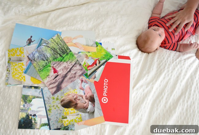 Process of selecting and printing family photos