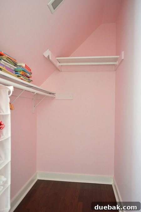 Transform Your Walls with Fabric 6 Shelves and hanging bars removed from the closet wall