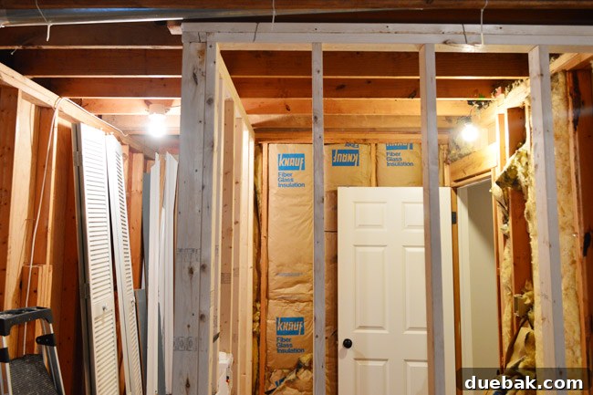 The Ultimate Laundry Room Makeover: From Demolition to Design 20 New electrical wiring for laundry room and hallway