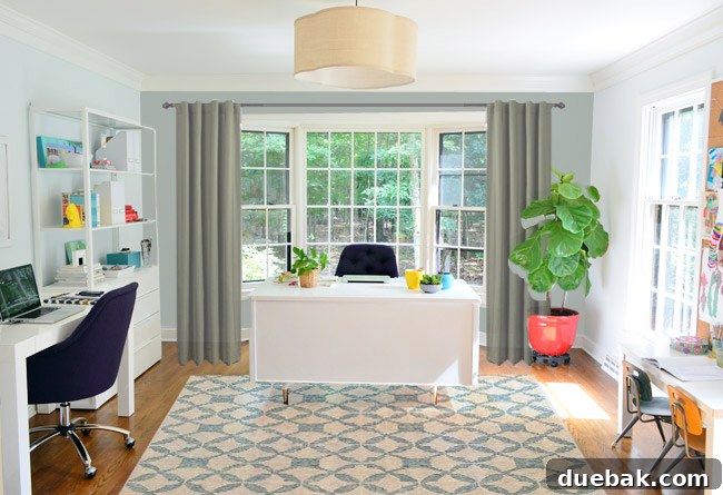 Curtains with Deeper Back Wall