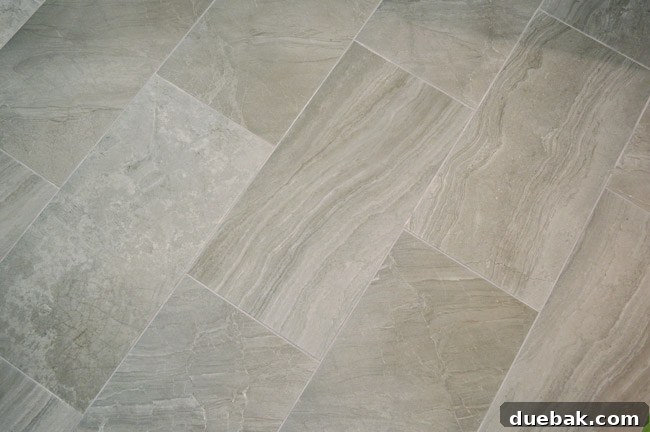 Laundry room floor before tiling