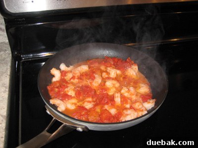 Tomato Basil Shrimp