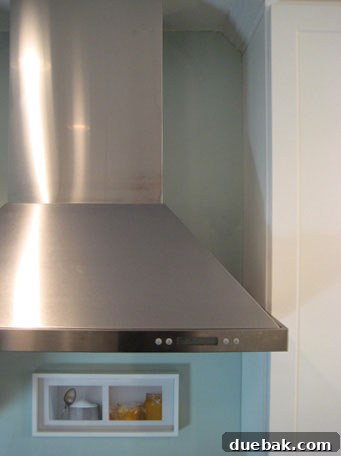 Close-up of kitchen details showing beautiful design elements and finishes.