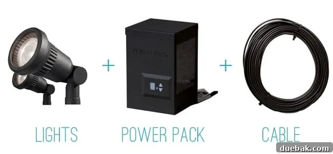 LandscapLights-3-Elements-Lights-PowerPack-Cable