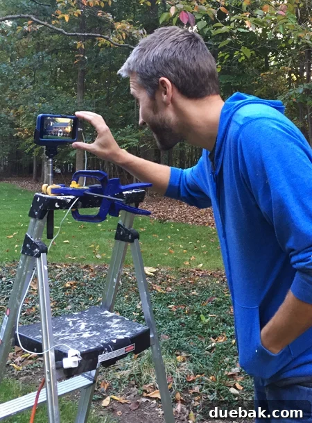 LandscapeLights-Filming-Set-Up-DIYVideo