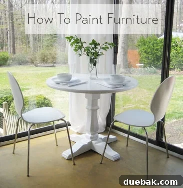 Give Your Furniture a Fresh Look with Paint 2 how-to-paint-furniture-tutorial