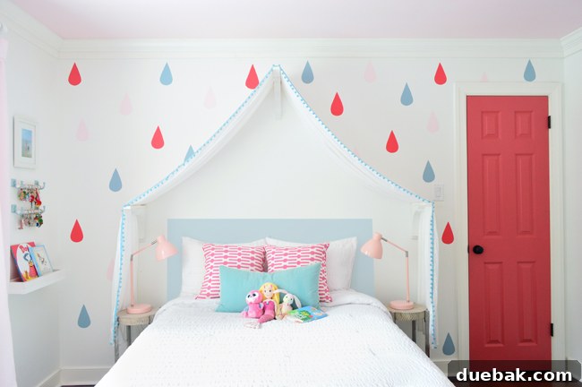 Evolution-GirlsRoom-HeadboardAdded