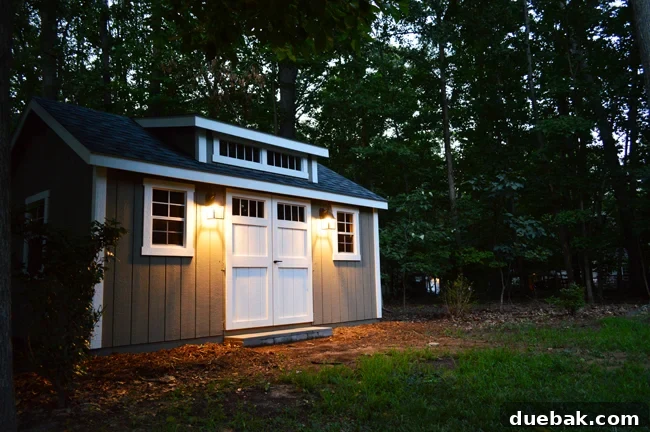 Shed-After-At-Night