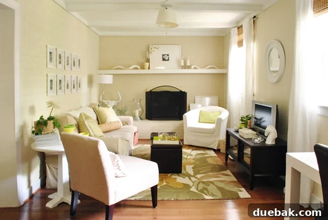 Seamless Beige Throughout 8 Living room with Glidden Ashen Tan, another neutral beige paint