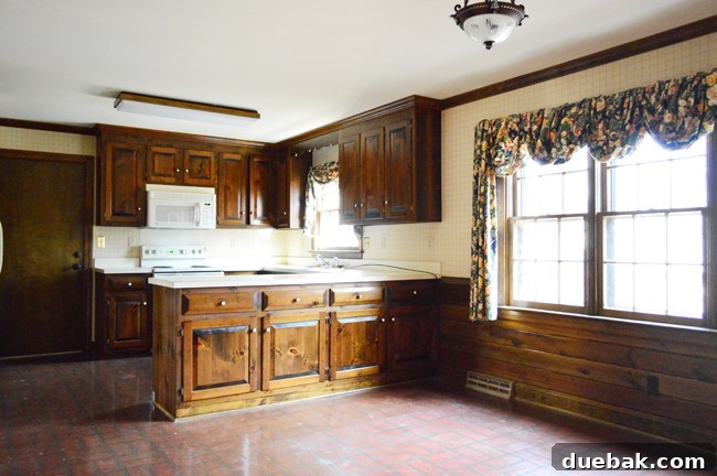 Before Kitchen Renovation - Original Layout