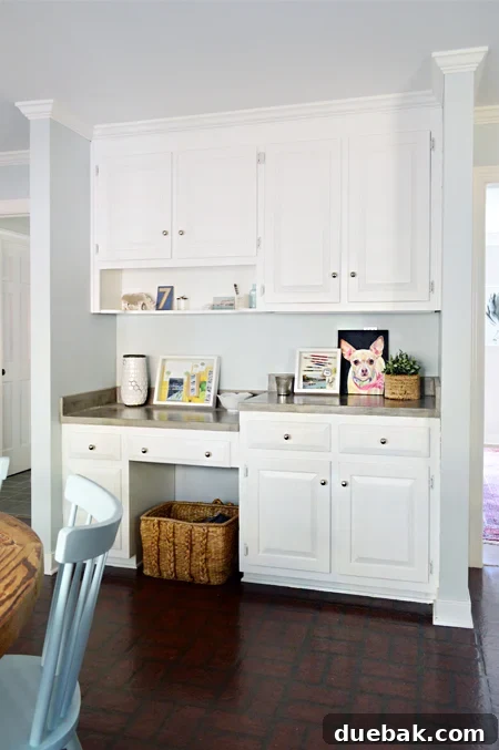 Original Kitchen Floor Plan - Designated Shoe Area