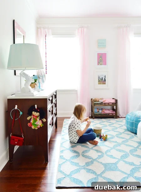 White Walls: Forever Fresh or Fading Fast? 3 Our daughter's room with crisp white walls and a contrasting, colorful ceiling