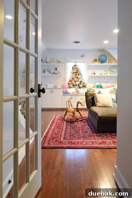 Step Inside Our Festive Home See Our Christmas Tree 16 xmas-decor-bonus-room-tree