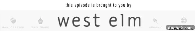 The Unseen Drawback of Calling in the Pros 5 Sponsor banner for West Elm, featuring a stylized logo and offer details