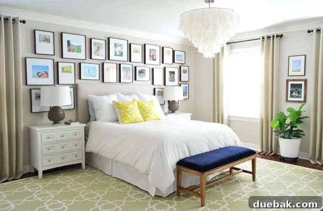 Light Up Your Sleep: Bedroom Refresh with a Chandelier and New Bed 11 Previous Ikea platform bed in the bedroom, before the bed swap.