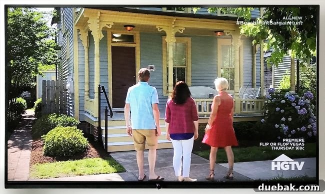 Our Beach House Steals the HGTV Spotlight 3 HGTV's Beachfront Bargain Hunt episode featuring the house next door to our beach home in Cape Charles