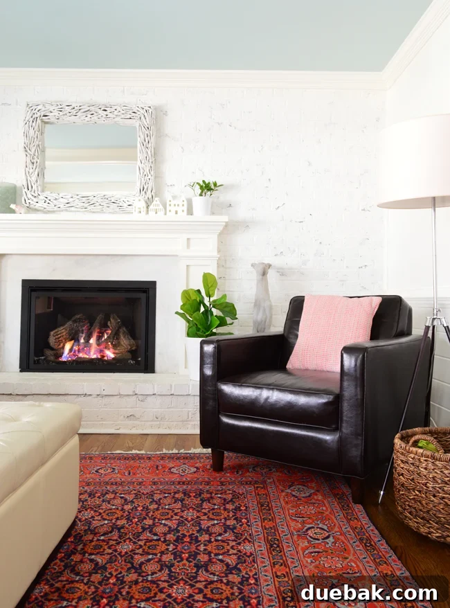 The Trap of Trendy Home Decor 6 Interior view of a modern living room with pink accents