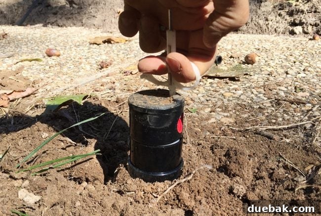 Adjusting the spray arc settings for a Hunter PHP sprinkler head for precise water coverage
