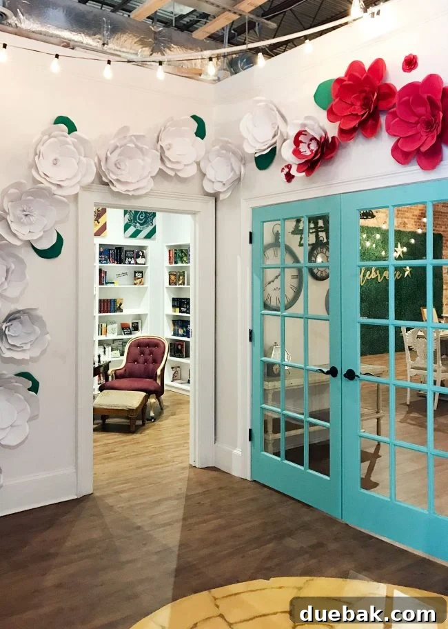 Sweet Bookstore Secrets for Enchanting Kids' Rooms 12 kids room ideas painted roses from alice and wonderland