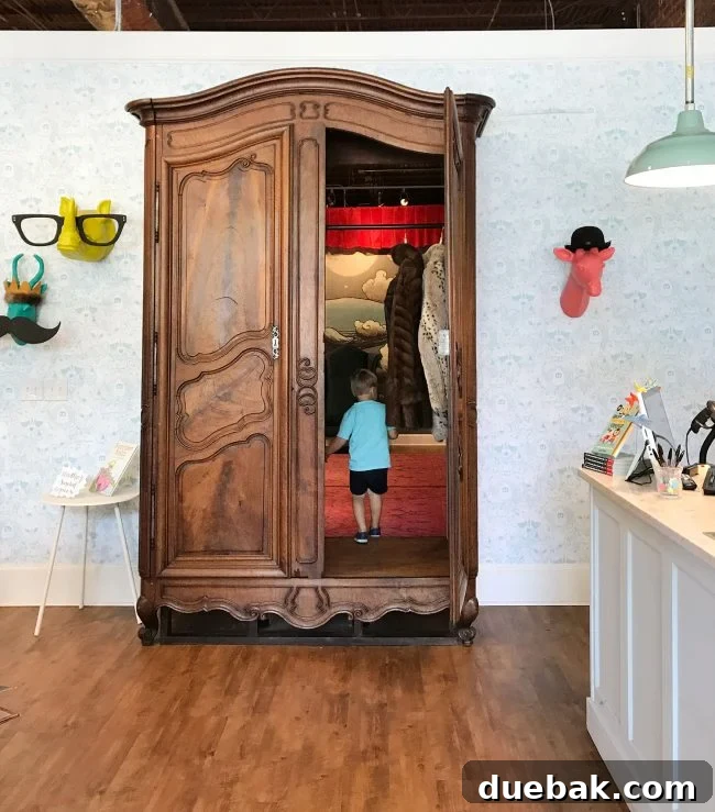 Sweet Bookstore Secrets for Enchanting Kids' Rooms 4 kids room ideas secret wardrobe hideaway