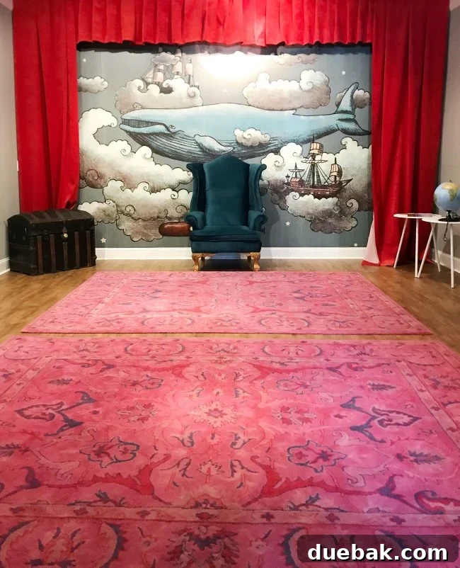 Sweet Bookstore Secrets for Enchanting Kids' Rooms 5 kids room ideas storytime room with pink rugs
