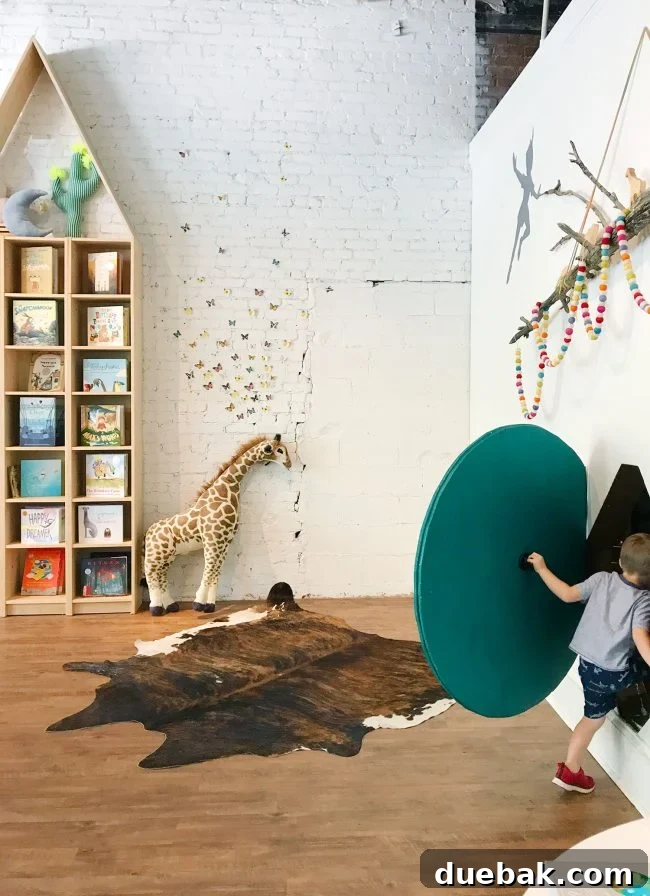 Sweet Bookstore Secrets for Enchanting Kids' Rooms 7 kids room ideas bookcases hobbit hole felt garland