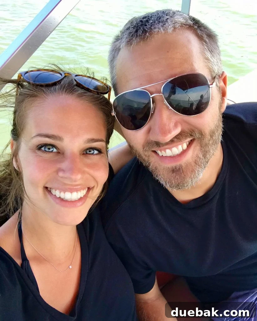 Sherry and John Selfie On Boat
