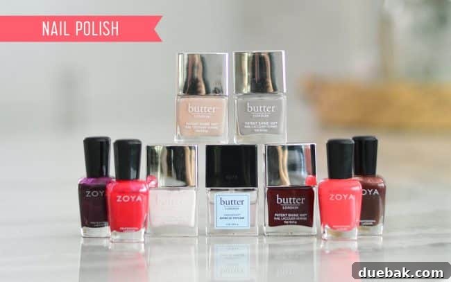 Nail Polish Featuring Butter London and Zoya