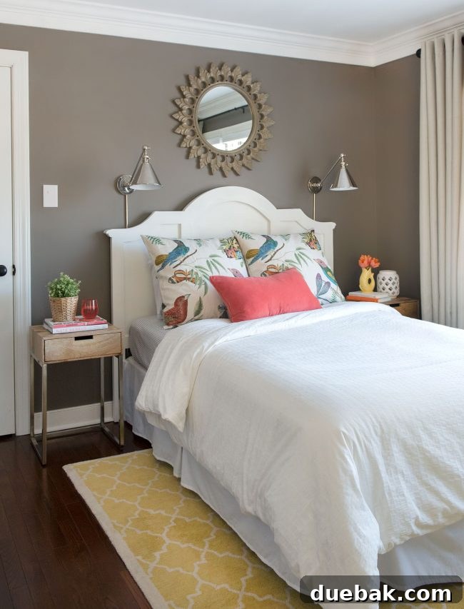 Guest Room with Sewing Machine
