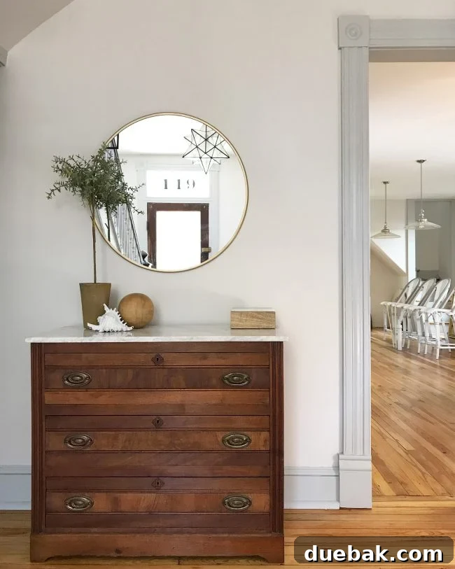 Coastal Comforts Await 16 Collage of various beach house rooms and decor