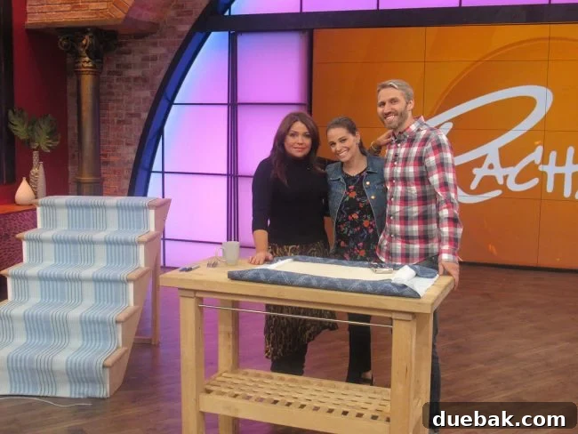 Rachael Ray candid moment backstage