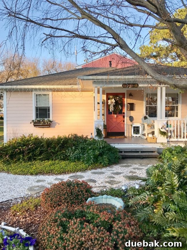 A vibrant pink renovated bungalow with charming details in Cape Charles
