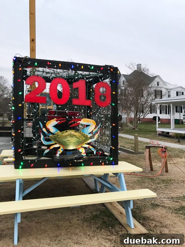Cape Charles New Year's Eve crab pot drop event