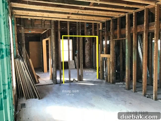 Redefining Duplex Spaces 8 Current view of the downstairs living area before renovation