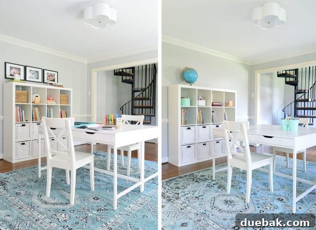 Avoid These Home Changes That Hurt Resale Value 5 Before and after staging of a multi-purpose room