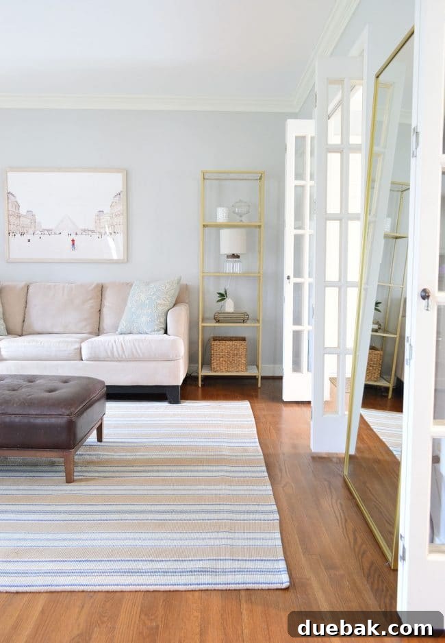 Home Staging Tips: Sell Your House or Simplify Your Life 11 living room clean for staging with nothing on coffee table, minimalist accessories