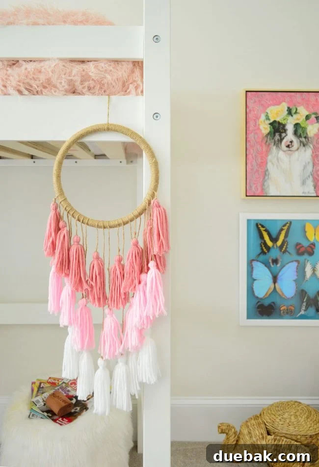 Sneak peek of a colorful child's bedroom with playful decor, designed for ASK Childhood Cancer charity