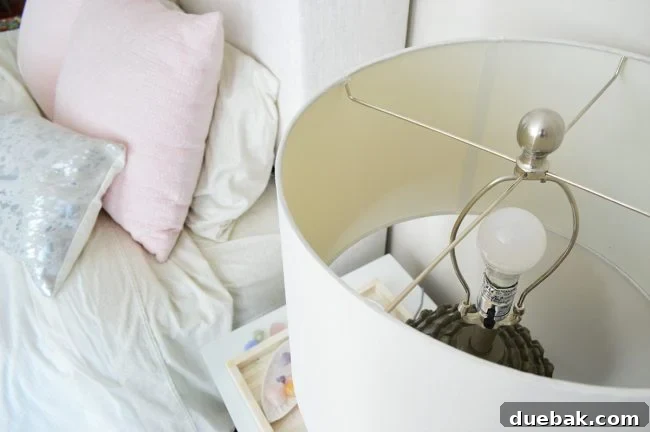 Our 10 Favorite Smart Home Upgrades 10 A bedroom with a lamp turned on